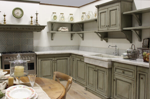 Cucina stile eclettico artigianale